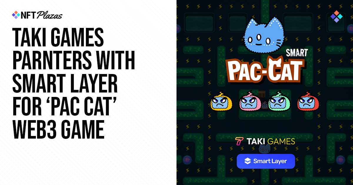 Taki Games Partners With Smart Layer for 'Pac Cat' Web3 Game