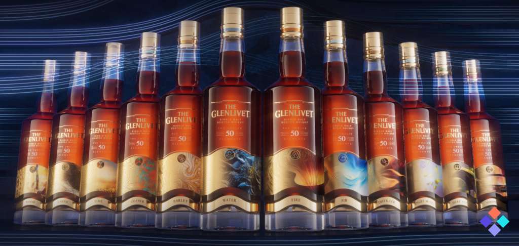 Glenlivet to Uncask 12 Whisky Bottles Infused with AI and NFTs