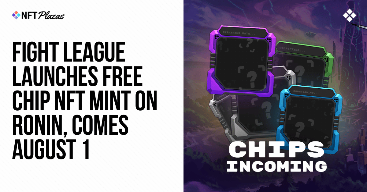 Fight League Launches Free NFT Mint on Ronin, Comes August 1