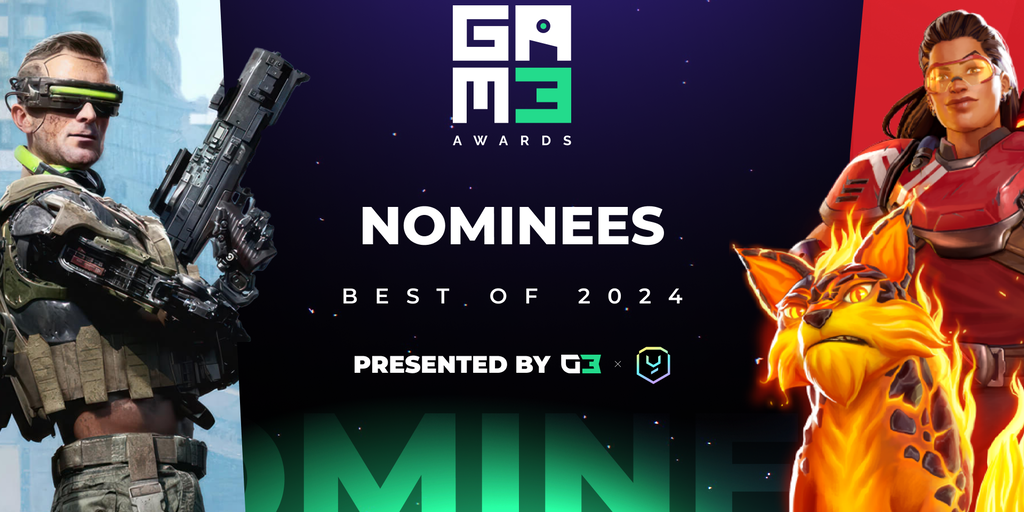 GAM3 Awards 2024: Final Shortlist Revealed for $5M Prize Pool